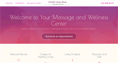 Desktop Screenshot of alexandriamassagetherapy.com